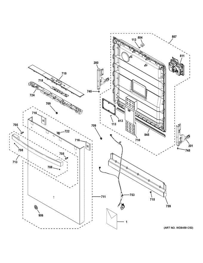 Diagram for GDT550PMR3ES