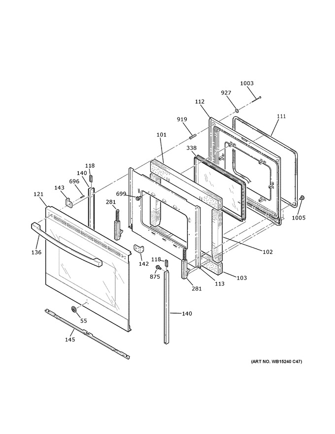 Diagram for JB735SP4SS