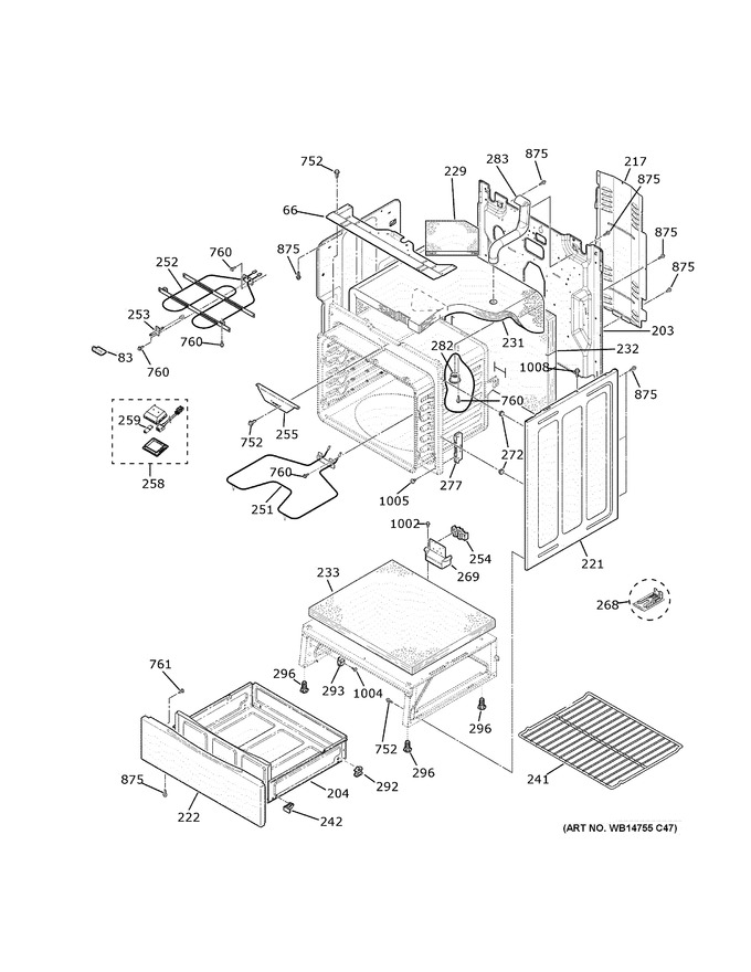 Diagram for JBS60DK9WW