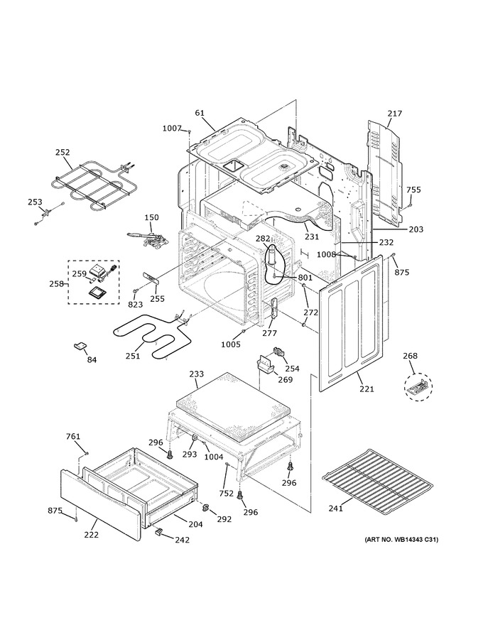 Diagram for XB258RM4SS