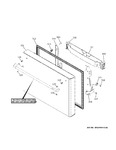 Diagram for Freezer Door