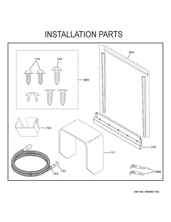 Diagram for GDT645SGN5WW