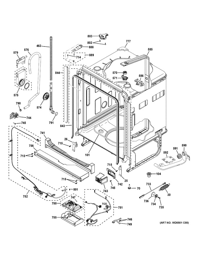 Diagram for DDT700SMN5ES