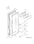 Diagram for Fresh Food Door