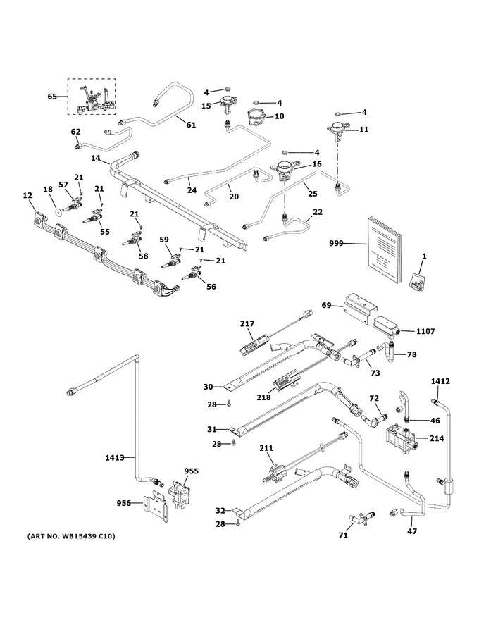 Diagram for PGB965YP2FS