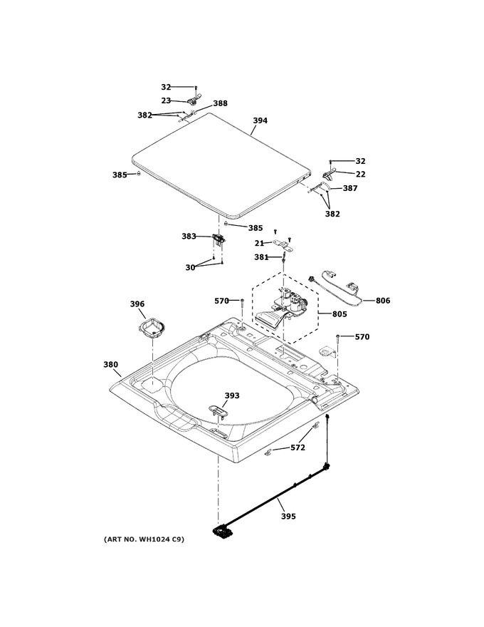 Diagram for GTW465ASN3WW