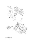 Diagram for Control Panel & Cooktop