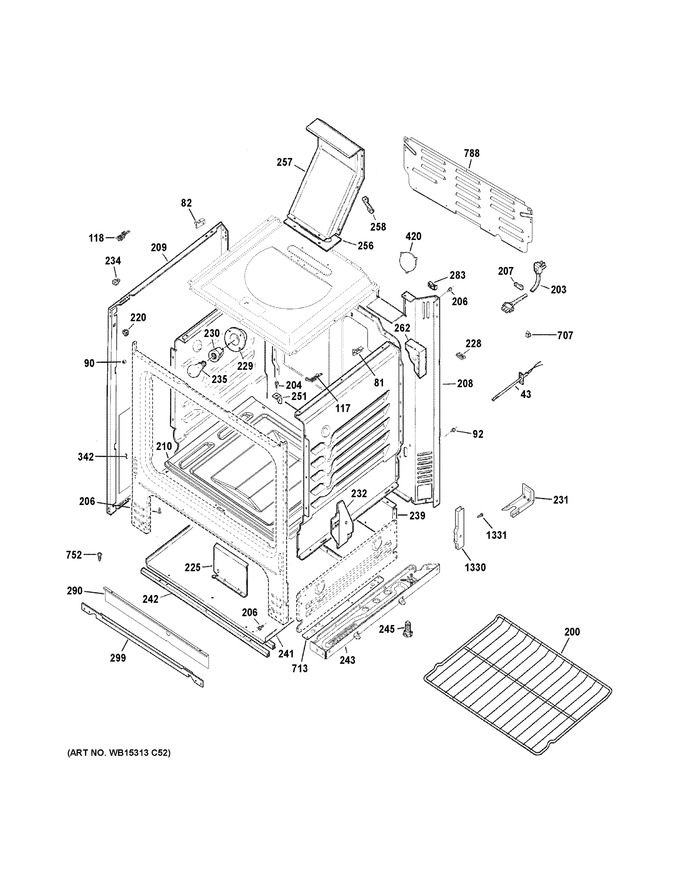 Diagram for JGBS60DEK8BB