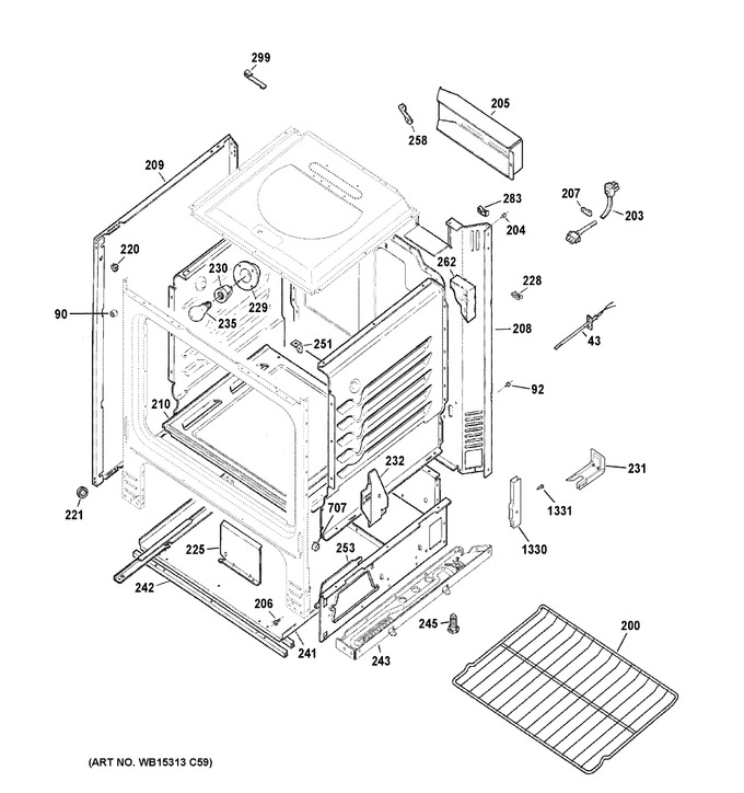 Diagram for XGBS400DM3BB