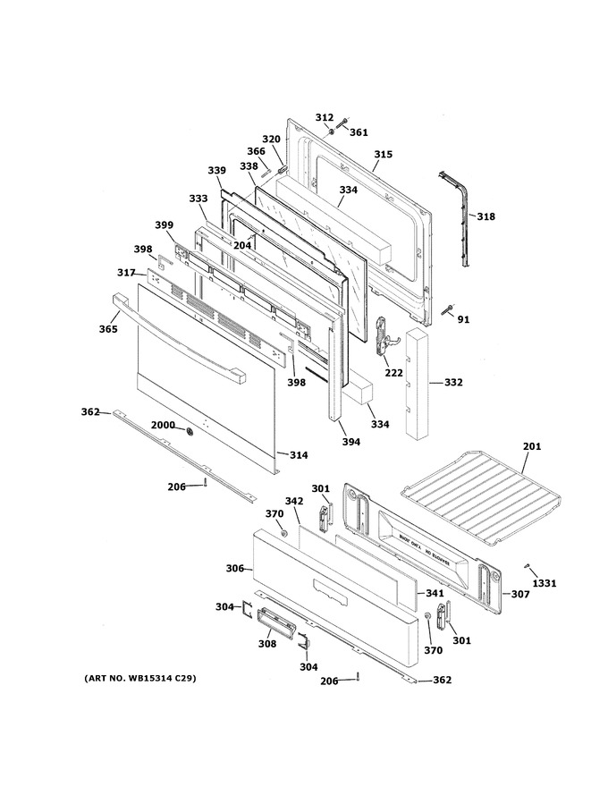 Diagram for JGBS61RP3SS