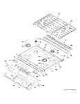 Diagram for Control Panel & Cooktop