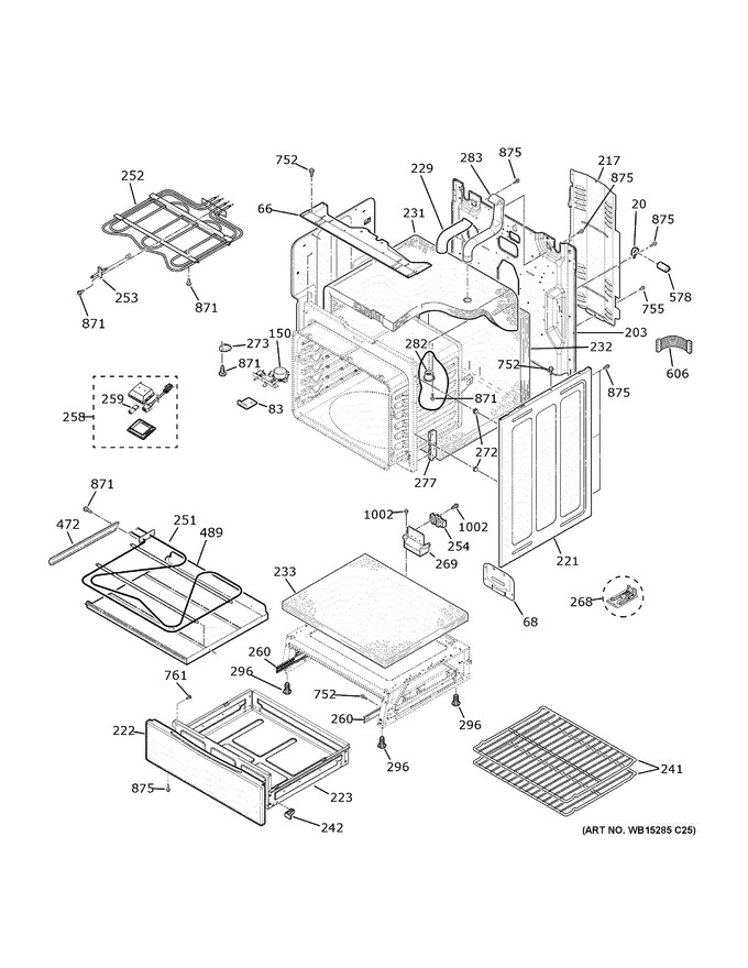 Diagram for PB935BP6TS