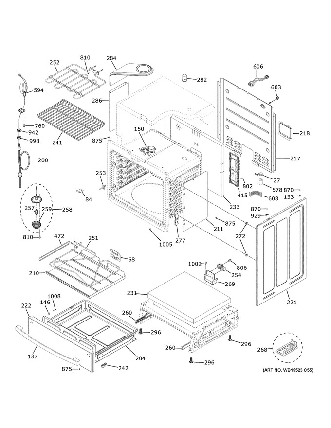 Diagram for PHS930YP9FS