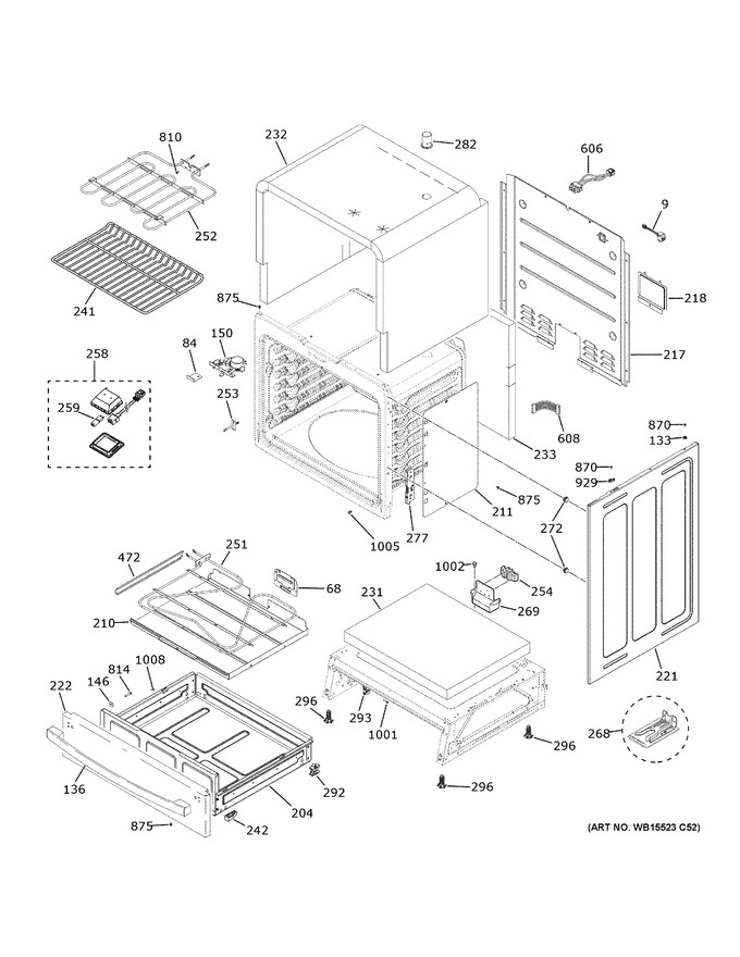 Diagram for JS760FP6DS