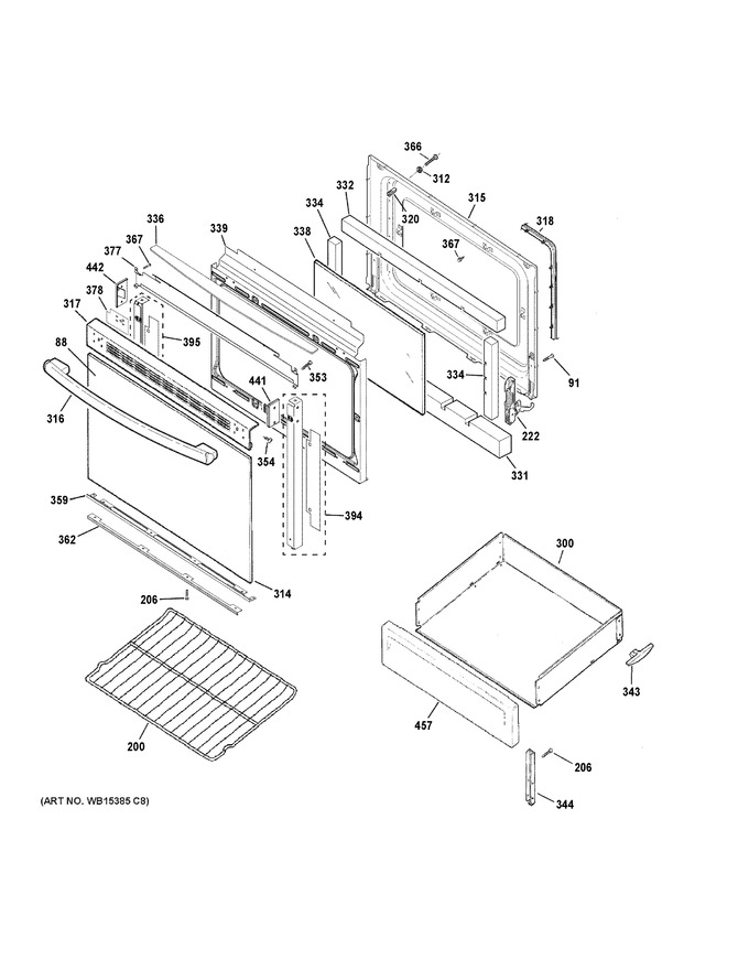 Diagram for JBS460DM4WW