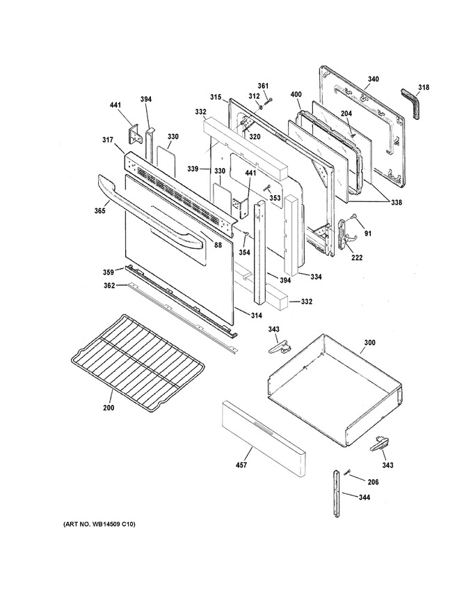 Diagram for JB256DM3WW