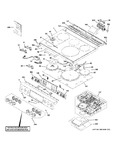 Diagram for Control Panel & Cooktop