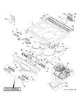 Diagram for Control Panel & Cooktop