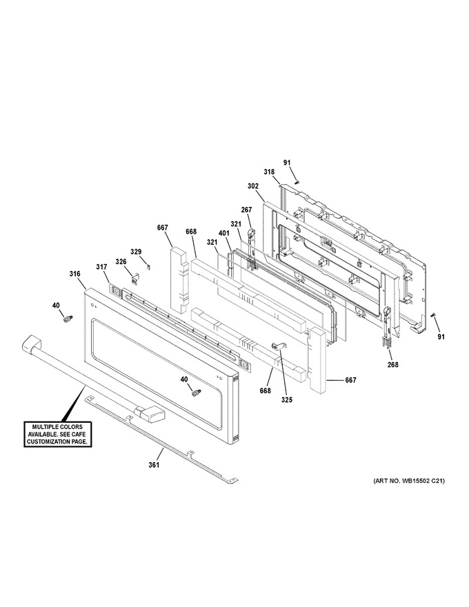 Diagram for CES750P4M3W2