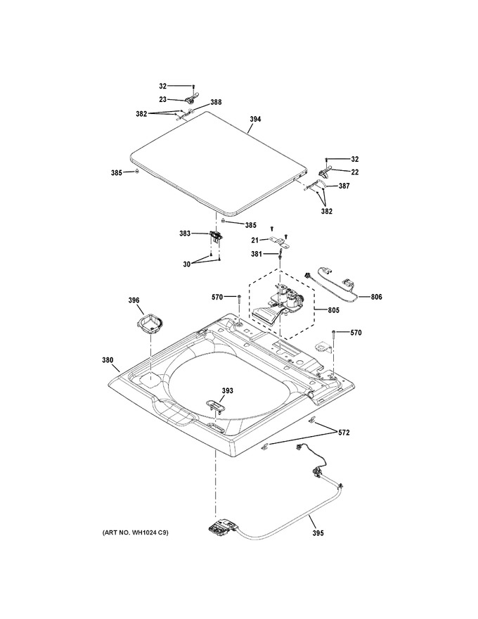 Diagram for GTW465ASN8WW