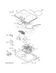 Diagram for Control Panel & Cooktop