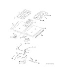 Diagram for Control Panel & Cooktop