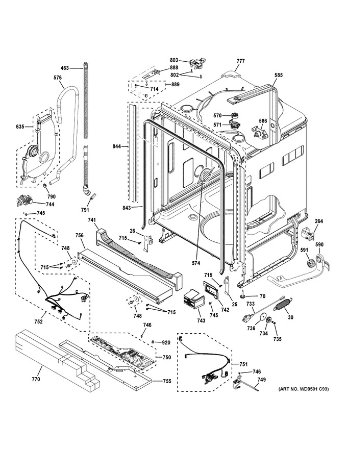 Diagram for ZDT985SSN8SS