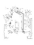 Diagram for Dispenser Door