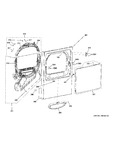 Diagram for Front Panel & Door