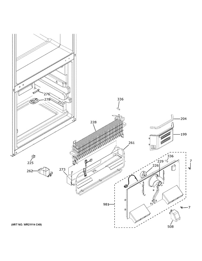 Diagram for GBE21DGKVRWW