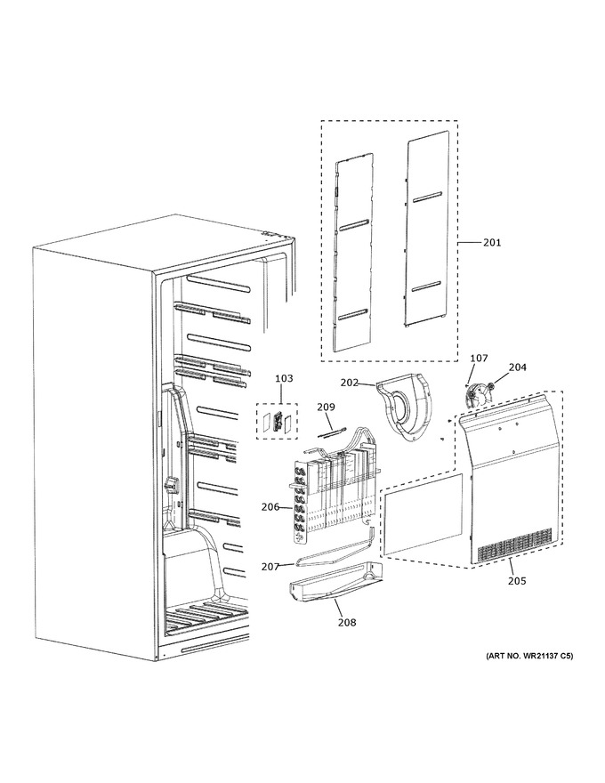 Diagram for FUF17QRRBWW