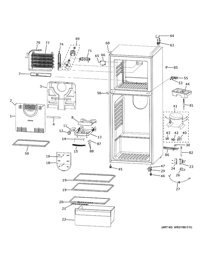 Diagram for HPS10LGVBRBB