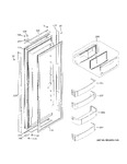 Diagram for Fresh Food Door