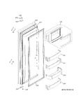 Diagram for Fresh Food Door