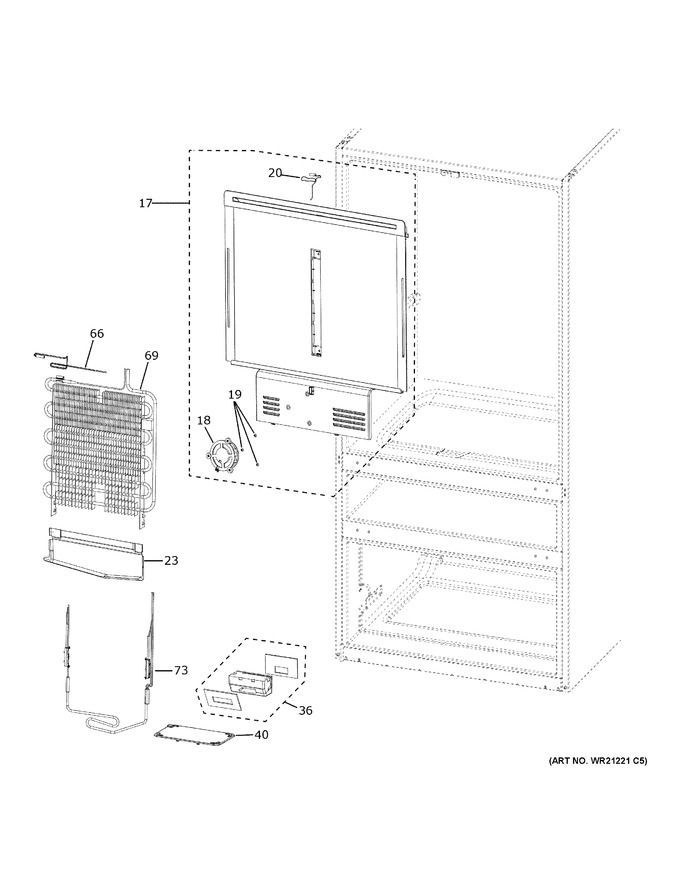 Diagram for CXE22DP4PBW2