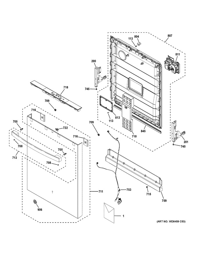 Diagram for GDT630PGR6WW