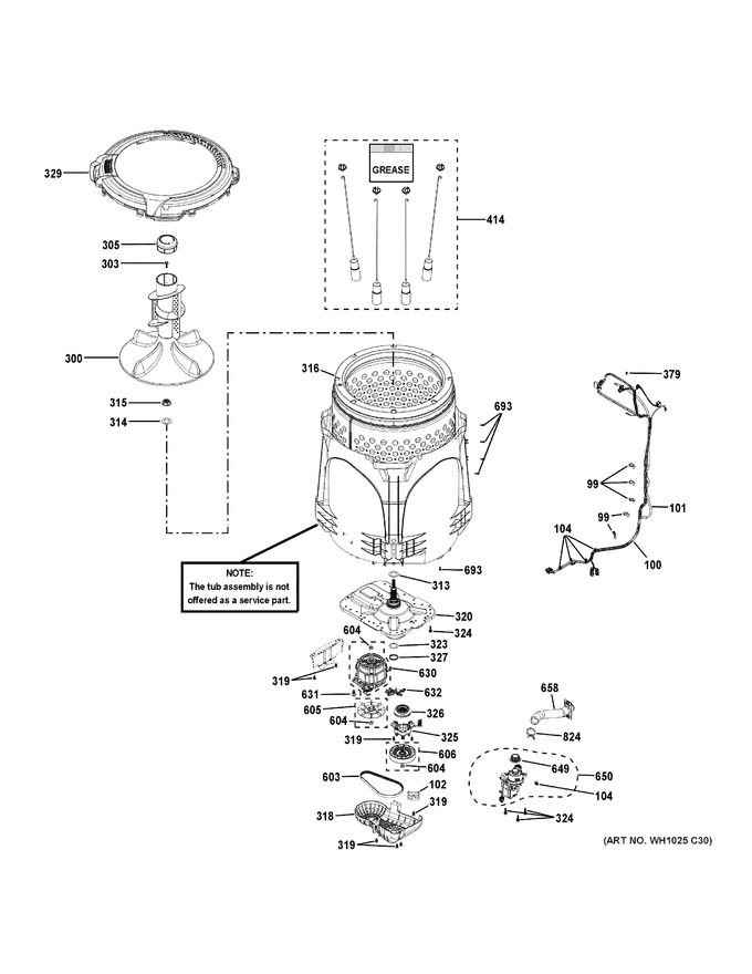 Diagram for GTW525ACP2WB