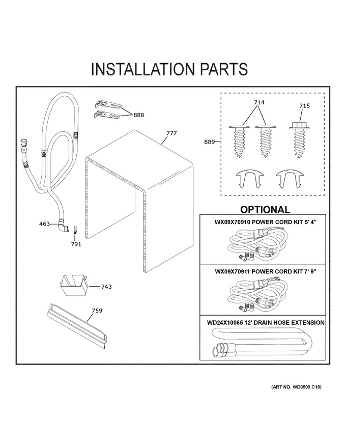 Diagram for GDF550PSR7SS