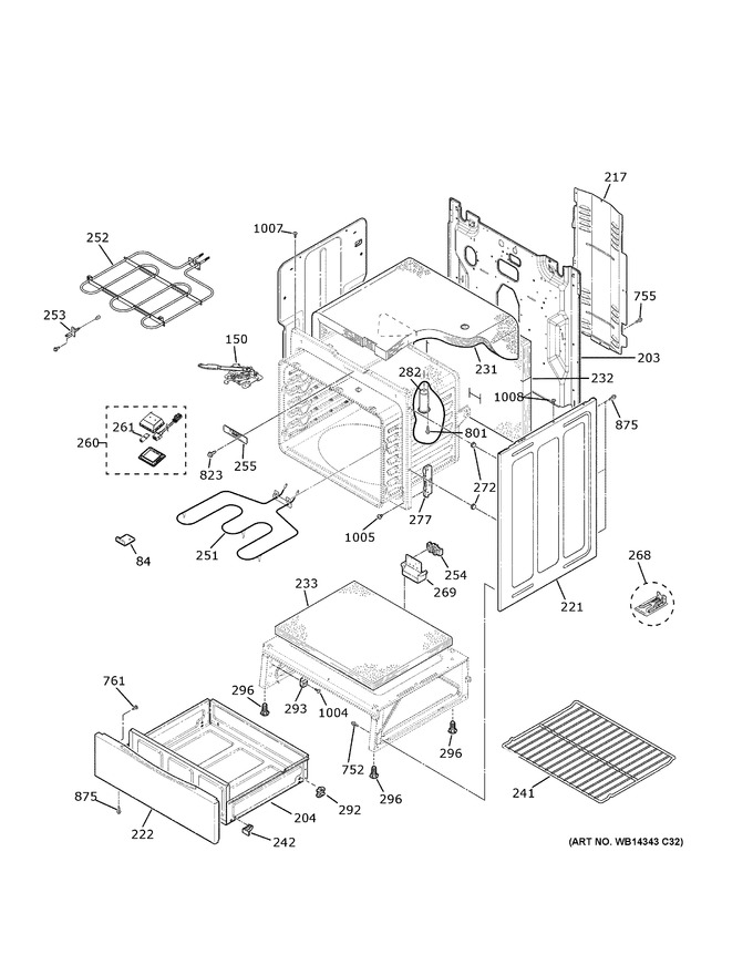 Diagram for JB258DM5BB