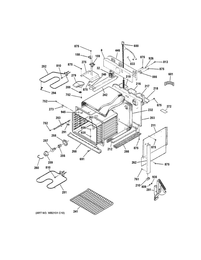 Diagram for JM250DT2WW