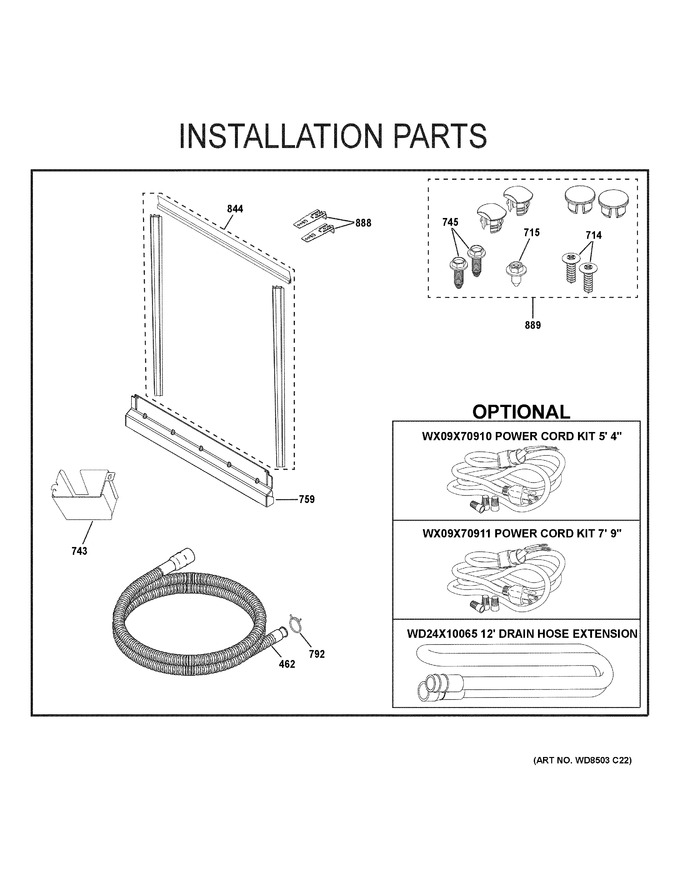 Diagram for GDT650SYV0FS