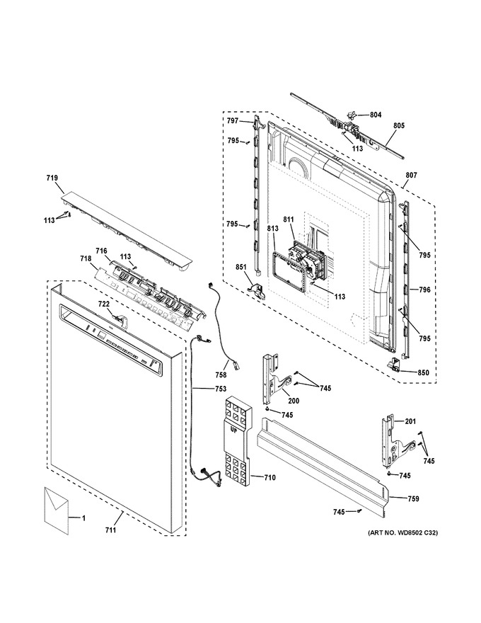 Diagram for GDF670SYV0FS