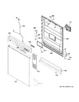 Diagram for Escutcheon & Door Assembly