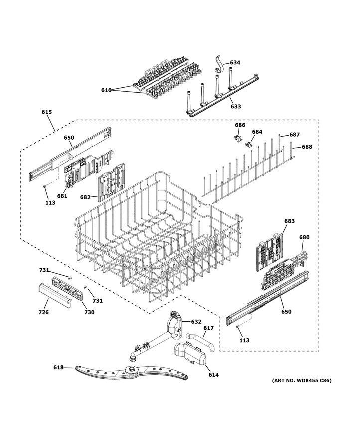 Diagram for ZDT985SPNBSS