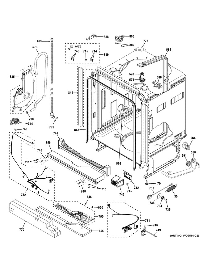 Diagram for PDT775SYNBFS