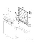 Diagram for Escutcheon & Door Assembly