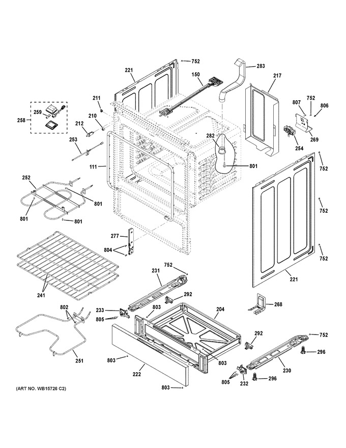 Diagram for GRF500PV1SS