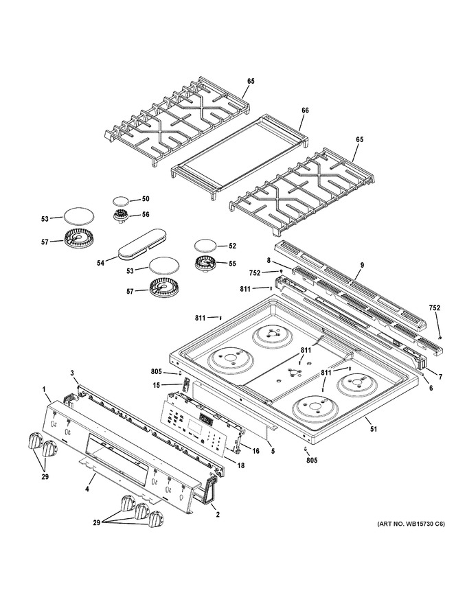 Diagram for GGS600AV1WW