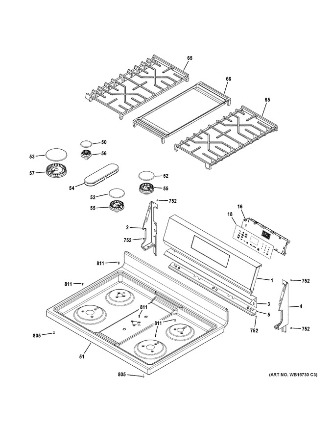 Diagram for XGF500PV1SS