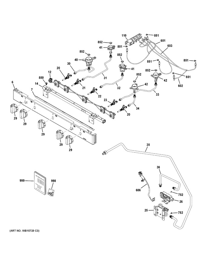 Diagram for XGF500PV1BB